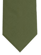 Plain Green Tie - TIE STUDIO